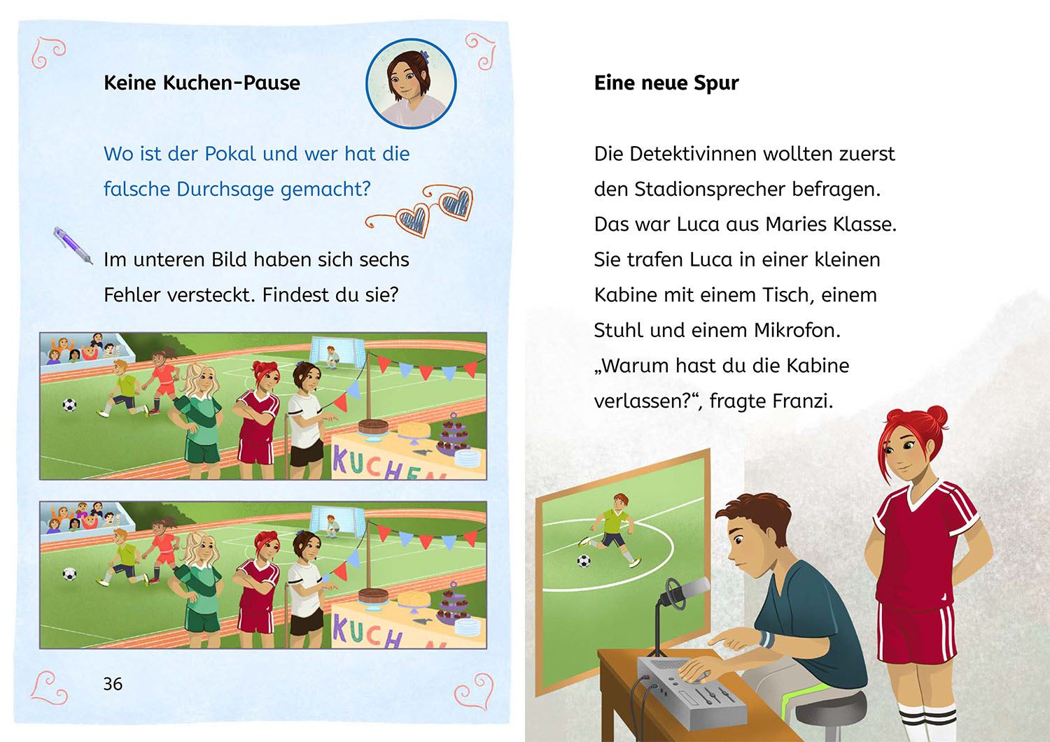 Die drei !!!, Bücherhelden 2. Klasse, Falsches Spiel beim Fußball