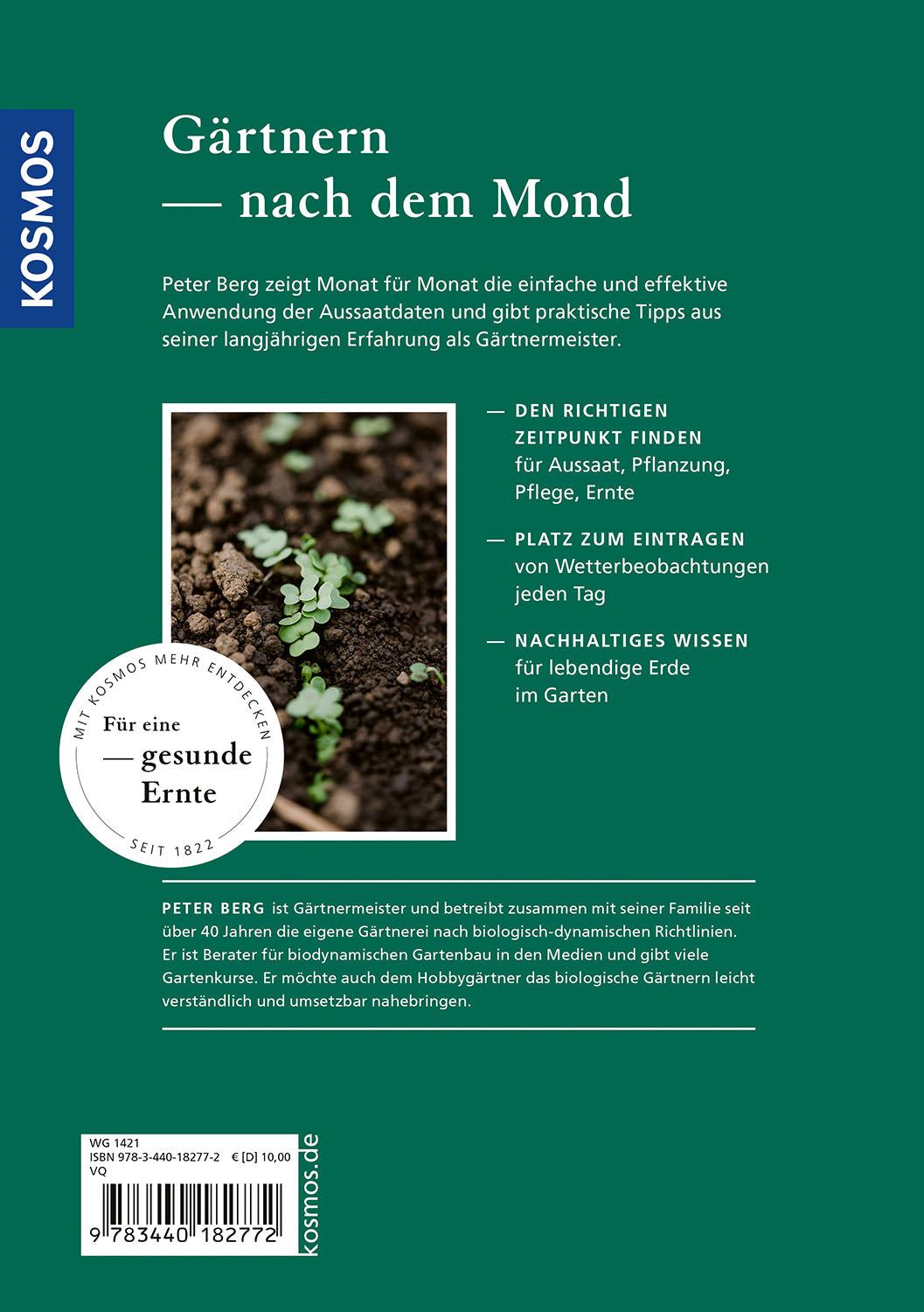 Kosmos Sowing Calendar 2026