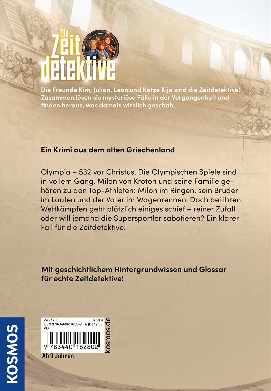 Die Zeitdetektive, 9, Falsches Spiel in Olympia