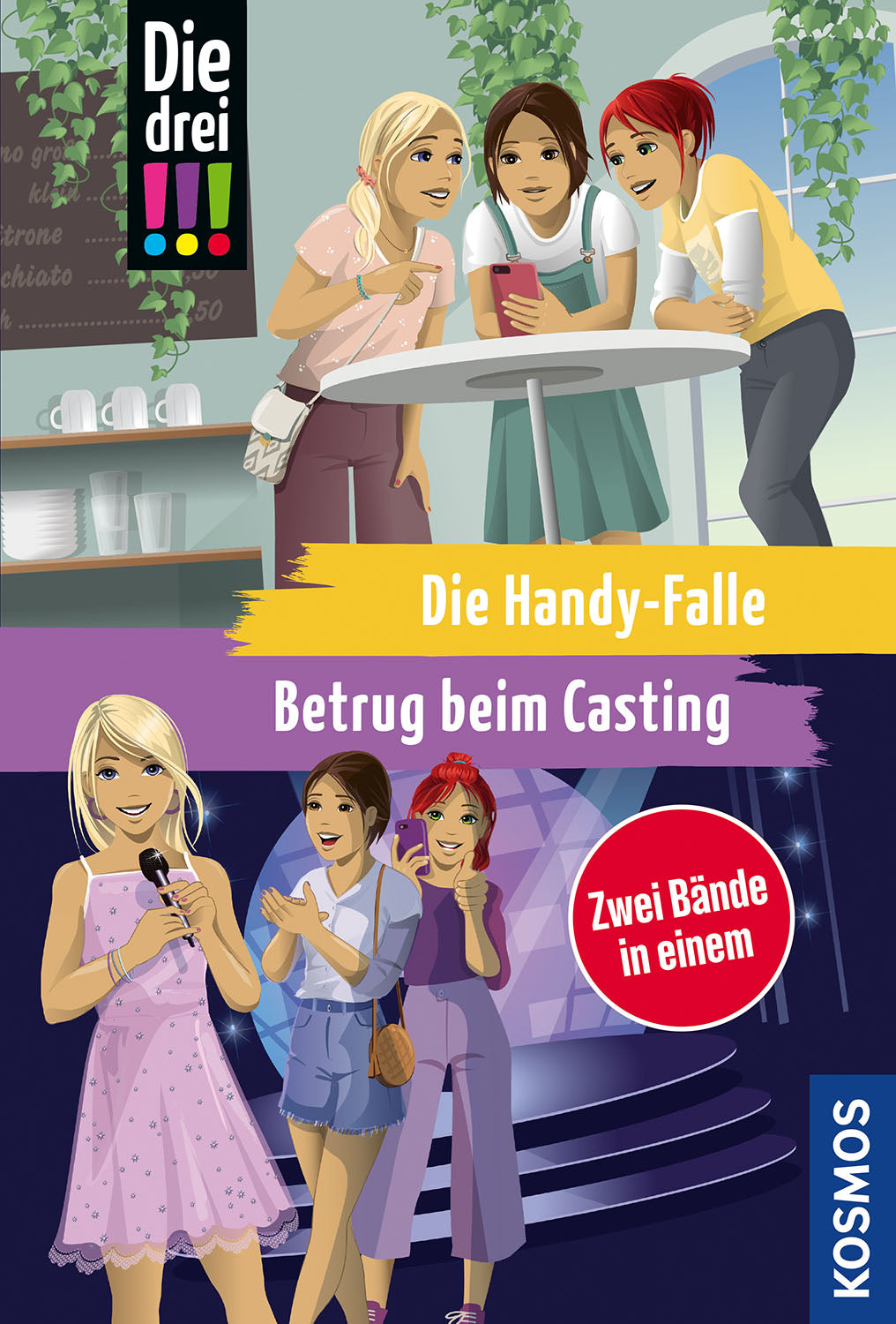 The Three !!!, The Cell Phone Trap / Casting Fraud (Double Volume)