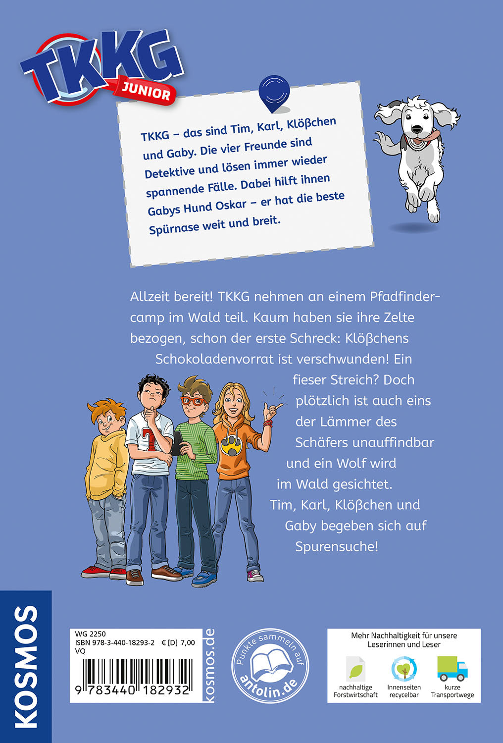 TKKG Junior, Wolfsnächte