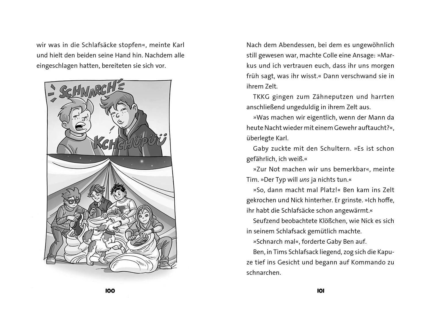 TKKG Junior, Wolfsnächte