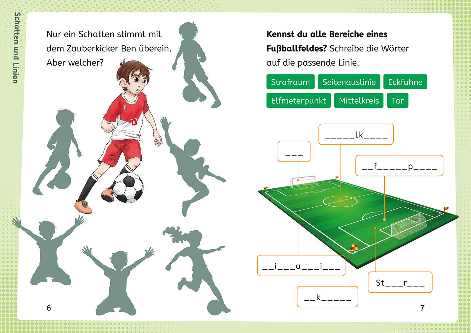 kicker Kids, Lesen lernen mit Fußballrätseln,