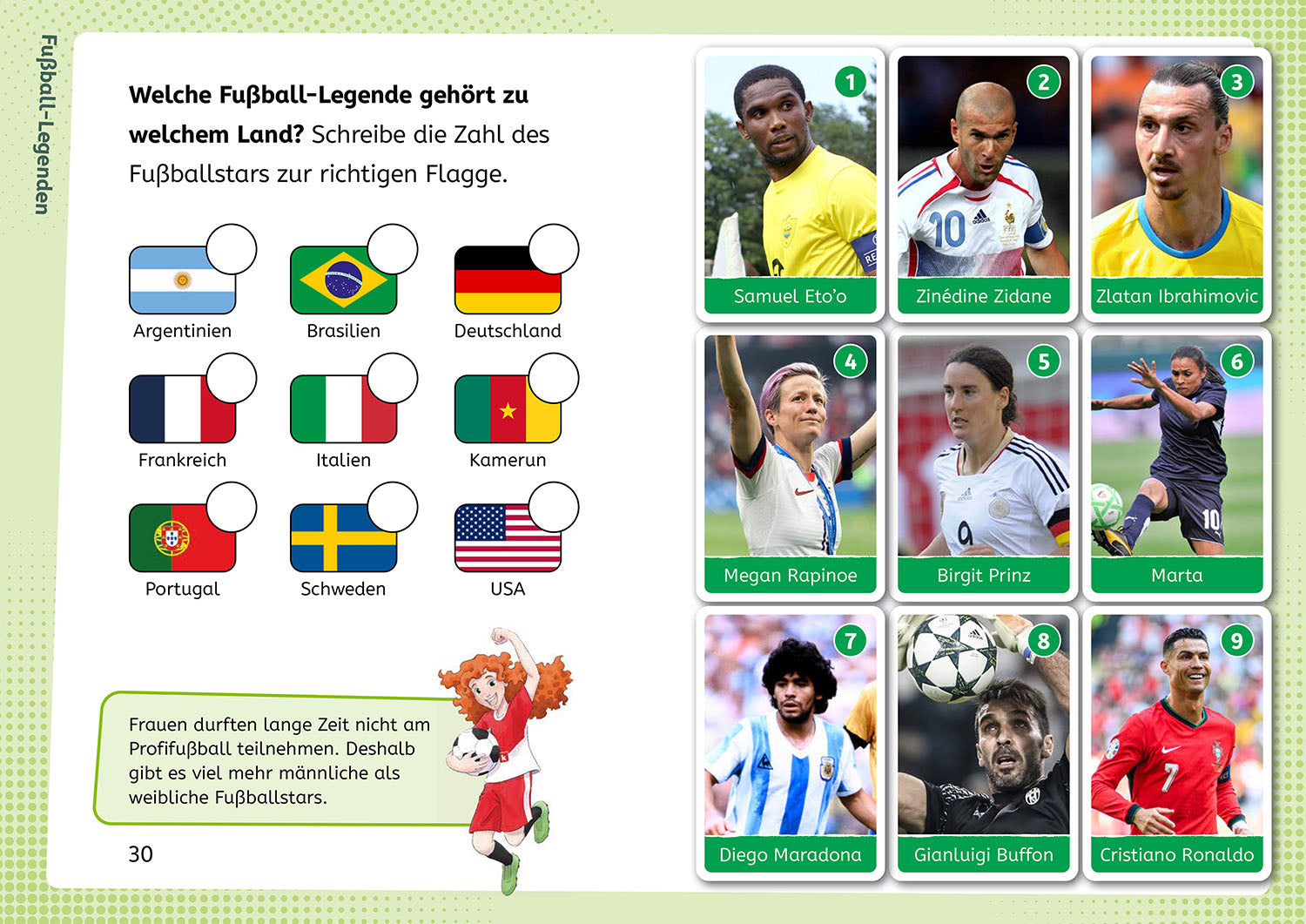 kicker Kids, Lesen lernen mit Fußballrätseln,