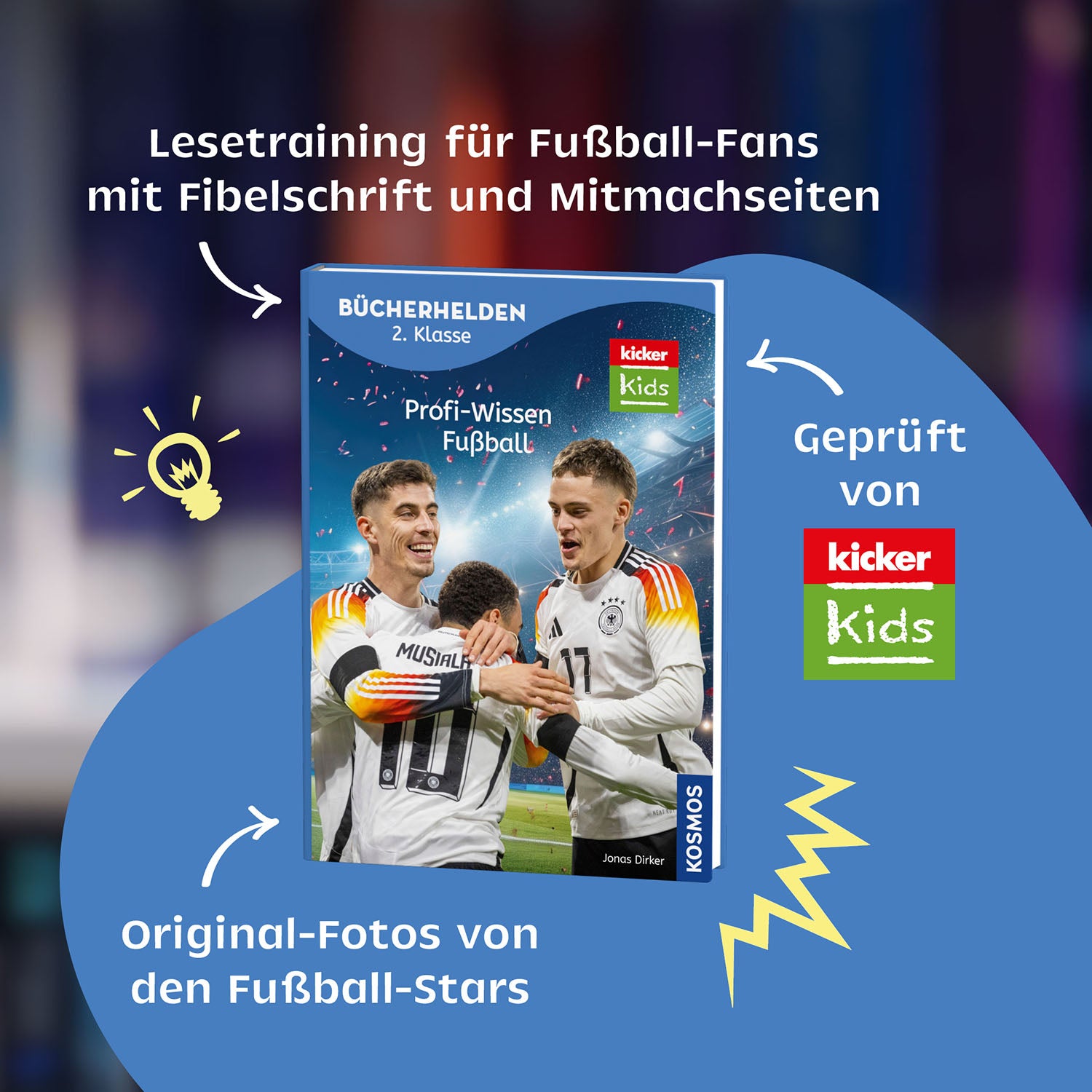 kicker Kids, Profi-Wissen Fußball