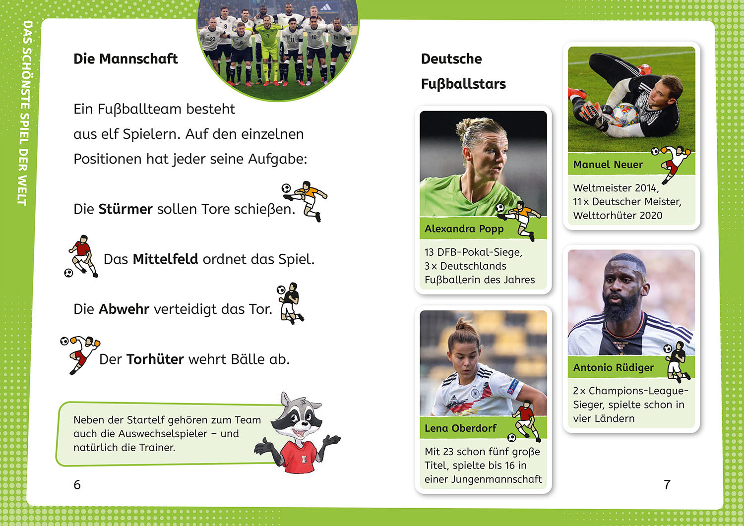 kicker Kids, Profi-Wissen Fußball