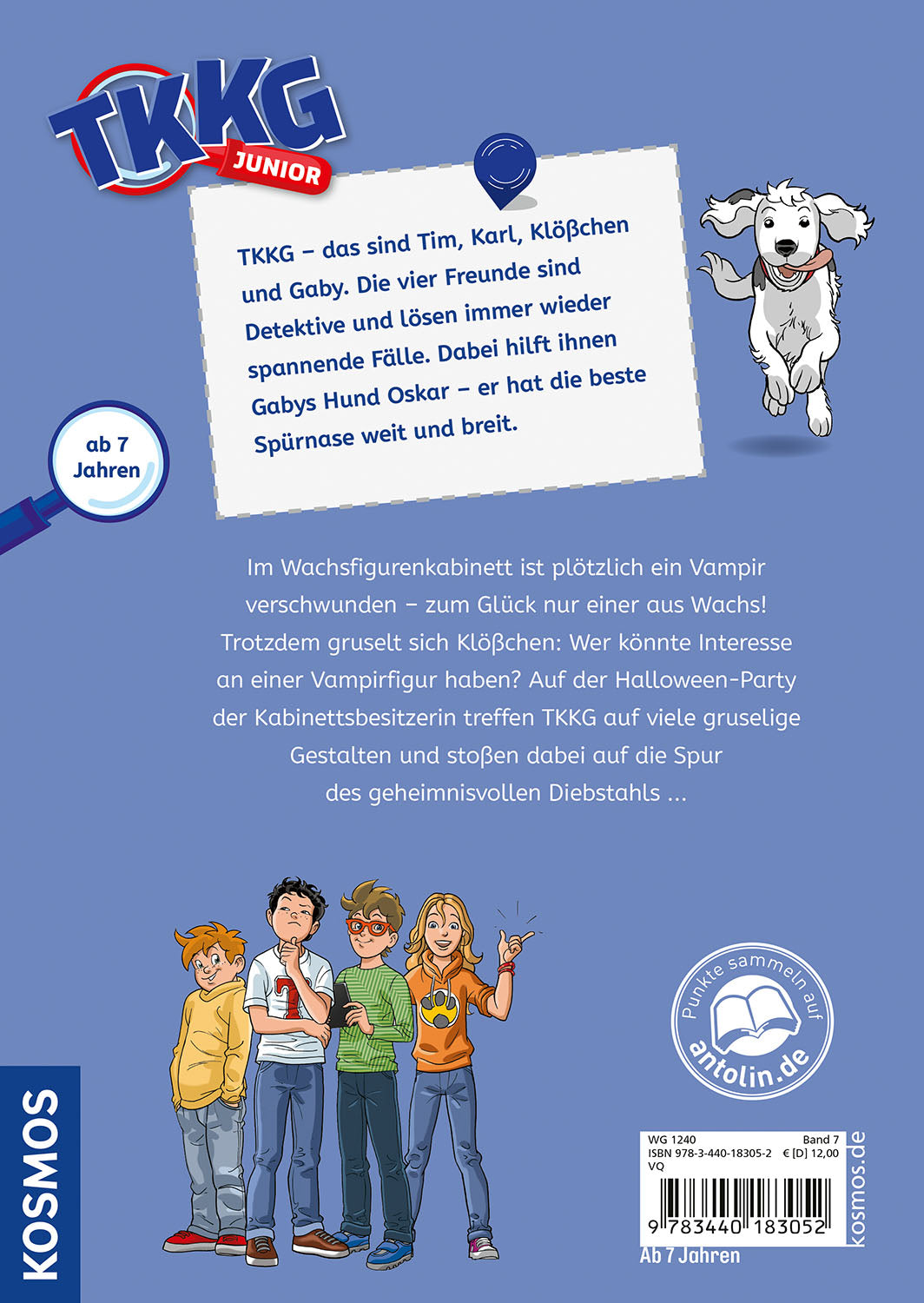 TKKG Junior, 7, Die Dracula-Entführung