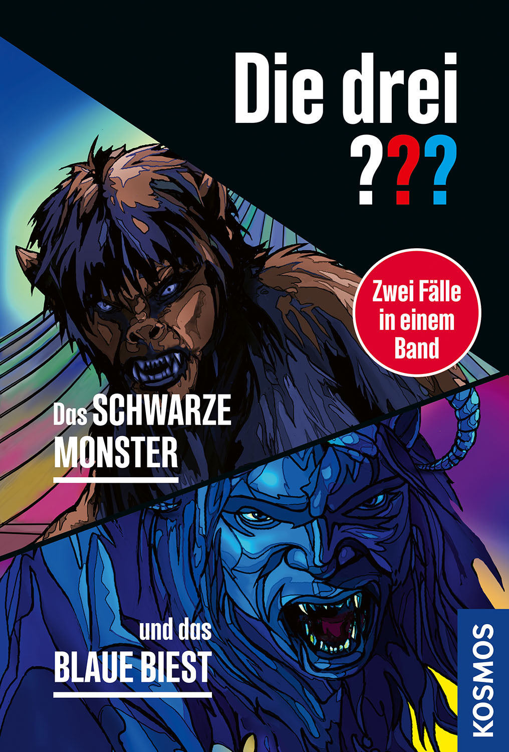 The Three Investigators, The Black Monster / and the Blue Beast (Double Volume)