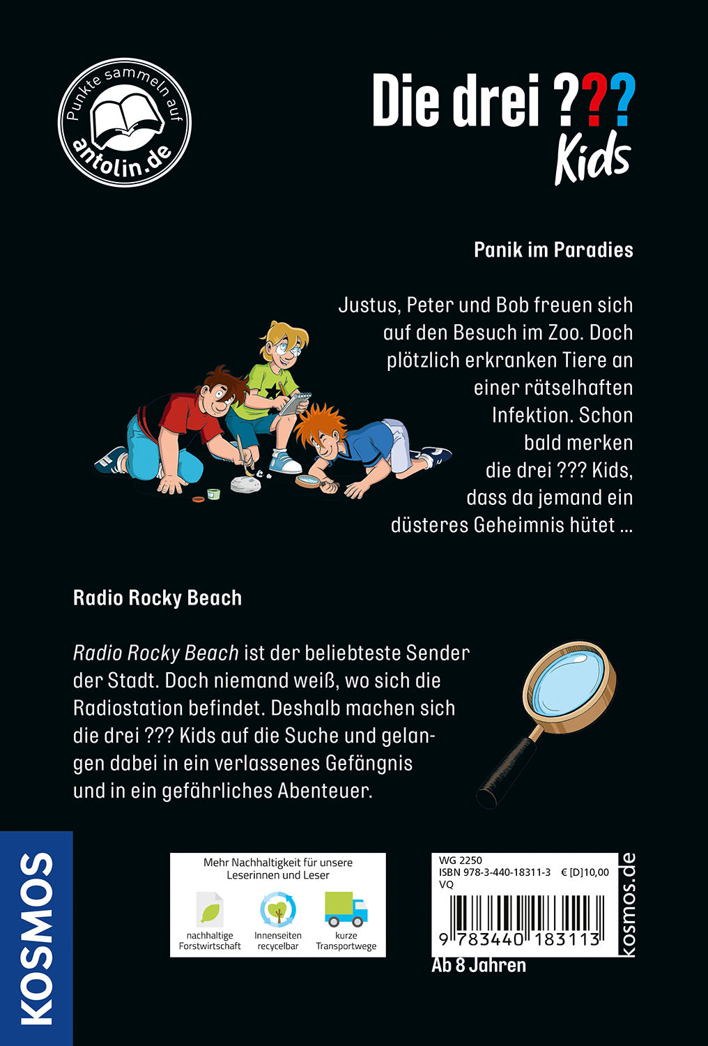 Die drei ??? Kids, Panik im Paradies / Radio Rocky Beach (Doppelband)