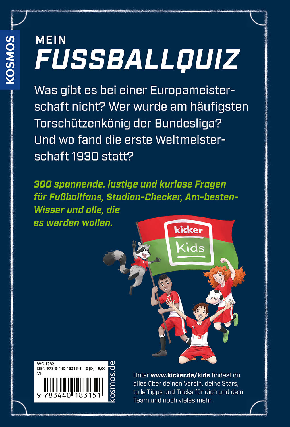 kicker Kids Fußball Quiz