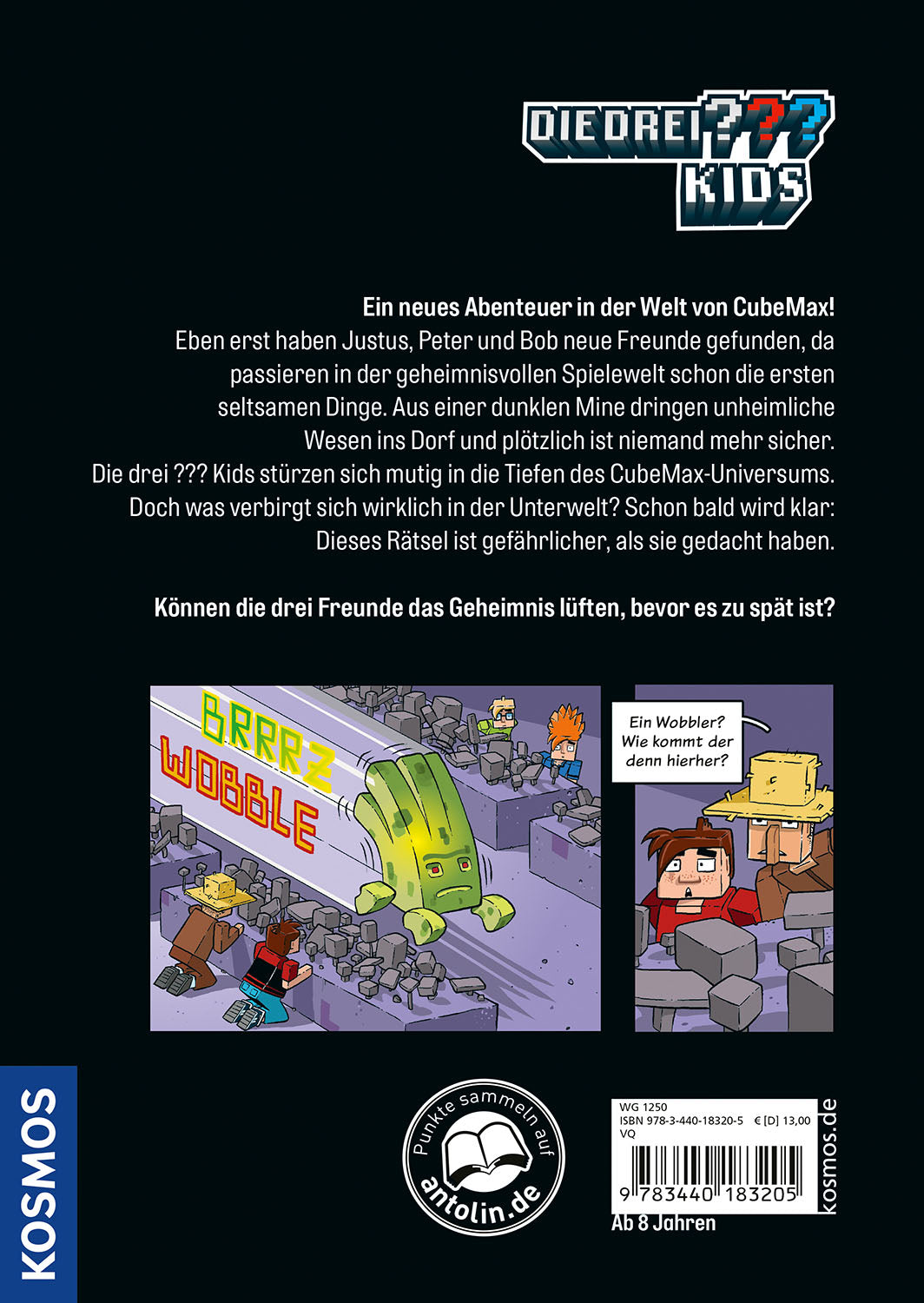 Die drei ??? Kids, Gefangen in CubeMax