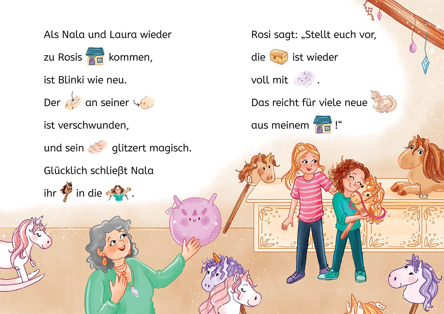 Sternenschweif, Bücherhelden Erstes Lesen, Das magische Steckenpferd