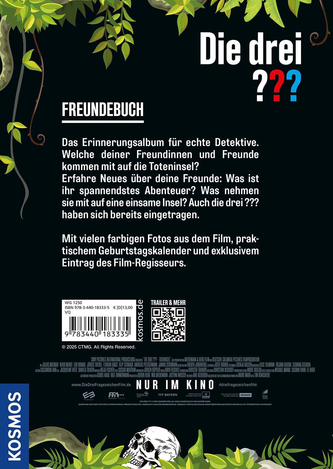 The Three Investigators Friends Book