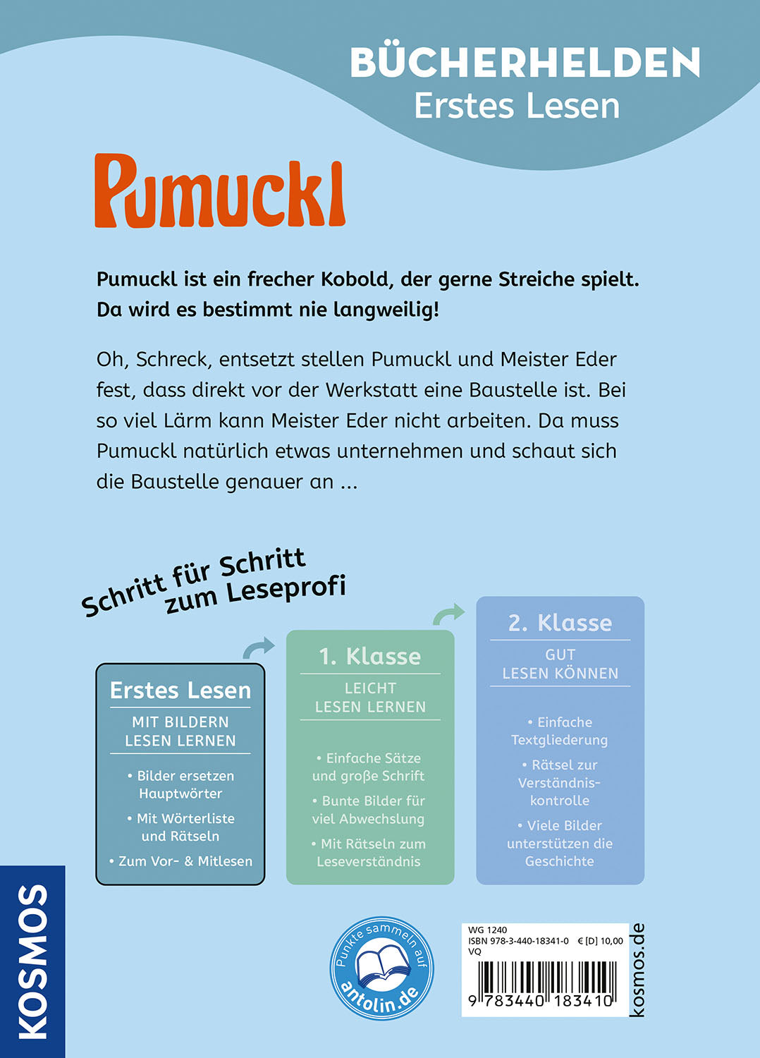 Pumuckl, Bücherhelden Erstes Lesen, Pumuckl auf der Baustelle