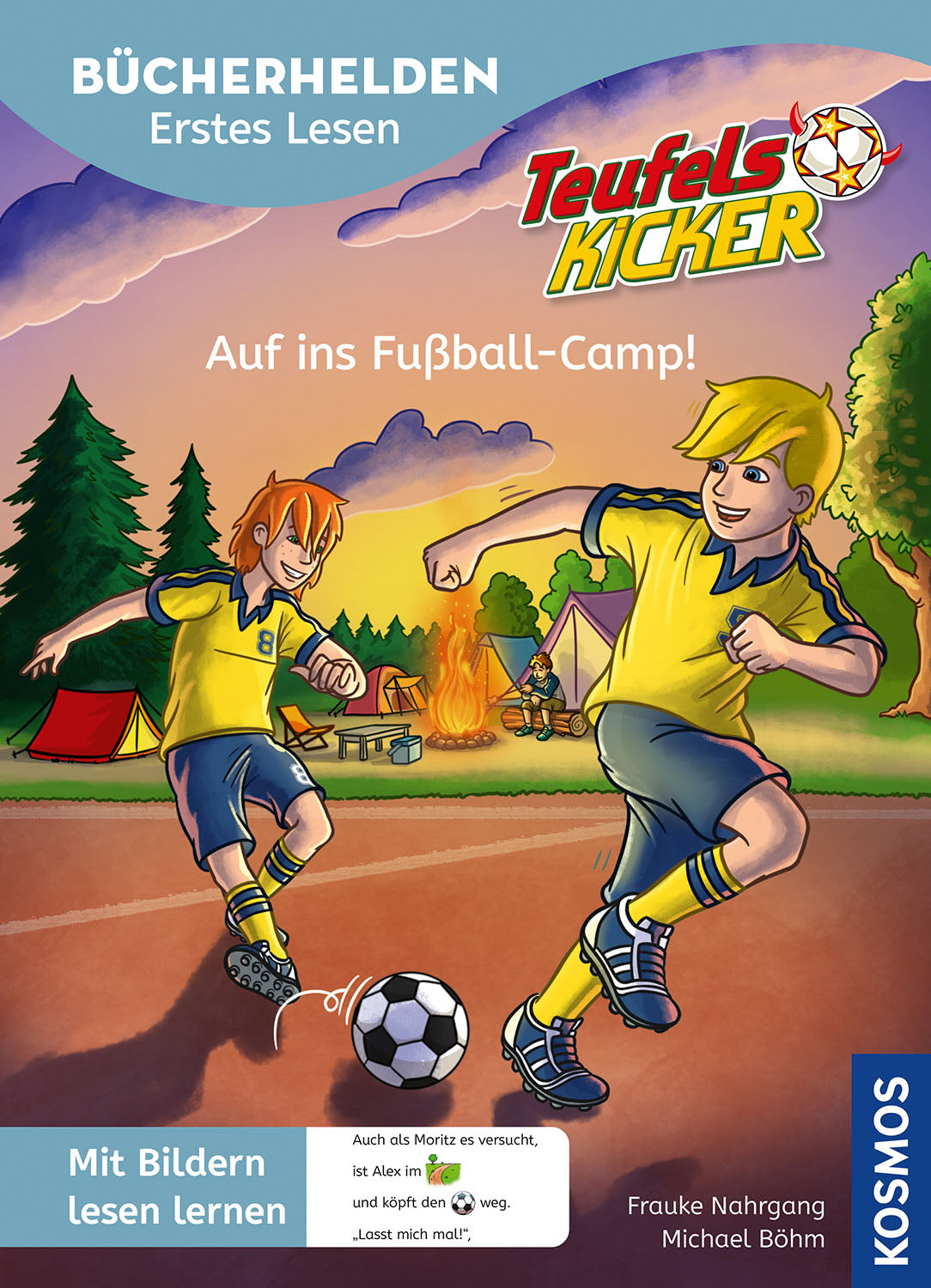 Teufelskicker, Book Heroes First Reading, Off to Football Camp!