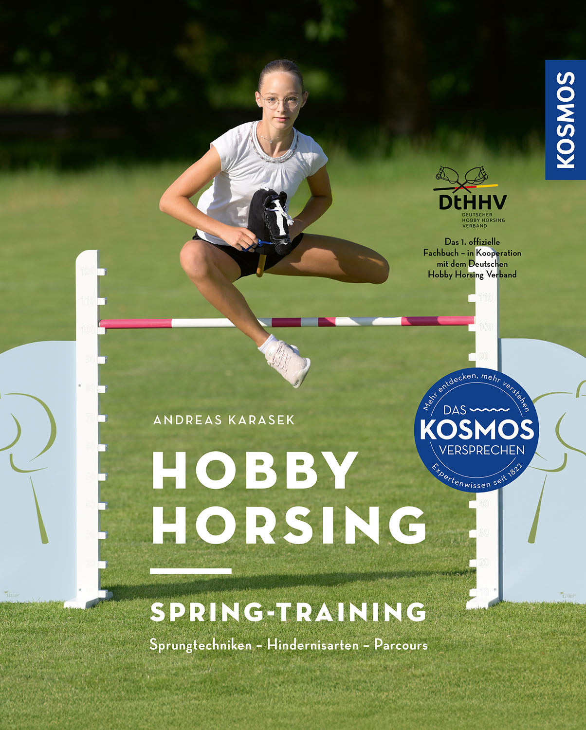 Hobby Horsing Show Jumping Training