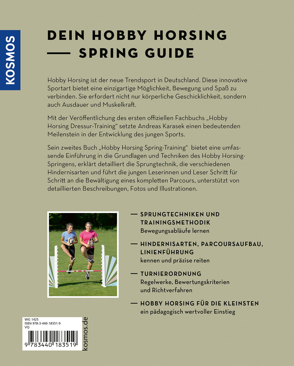 Hobby Horsing Show Jumping Training