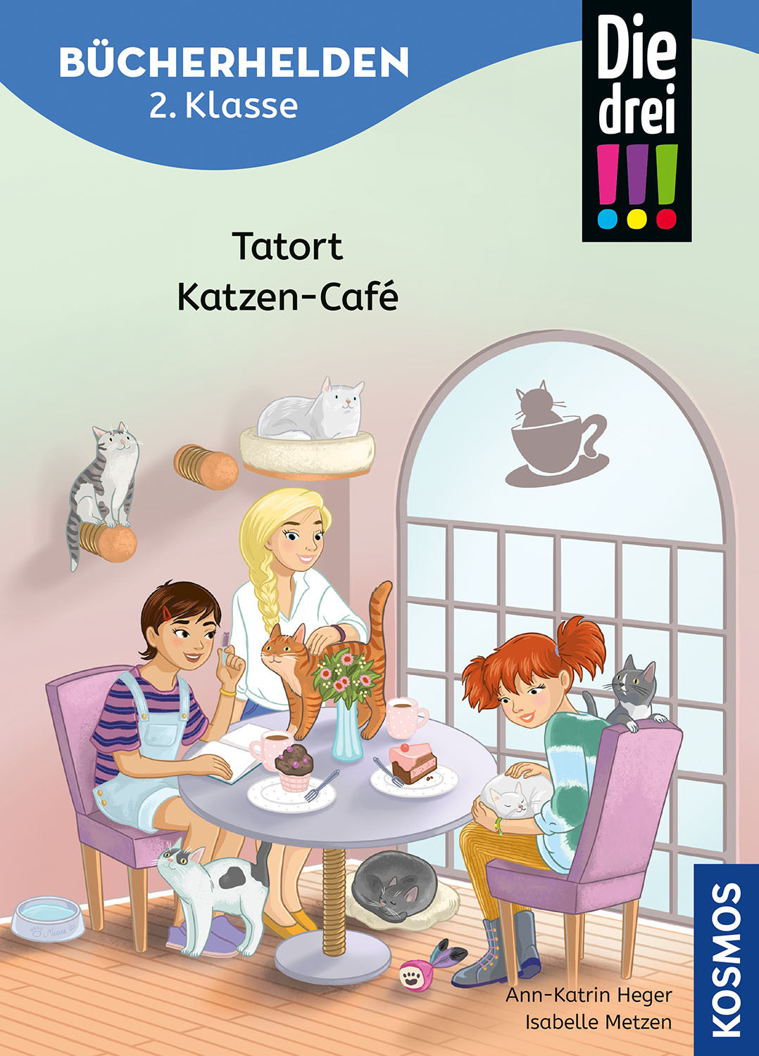 The Three !!!, Book Heroes 2nd Grade, Crime Scene Cat Café