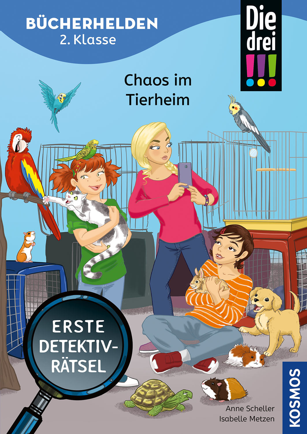 The Three !!!, Book Heroes Grade 2, Chaos at the Animal Shelter