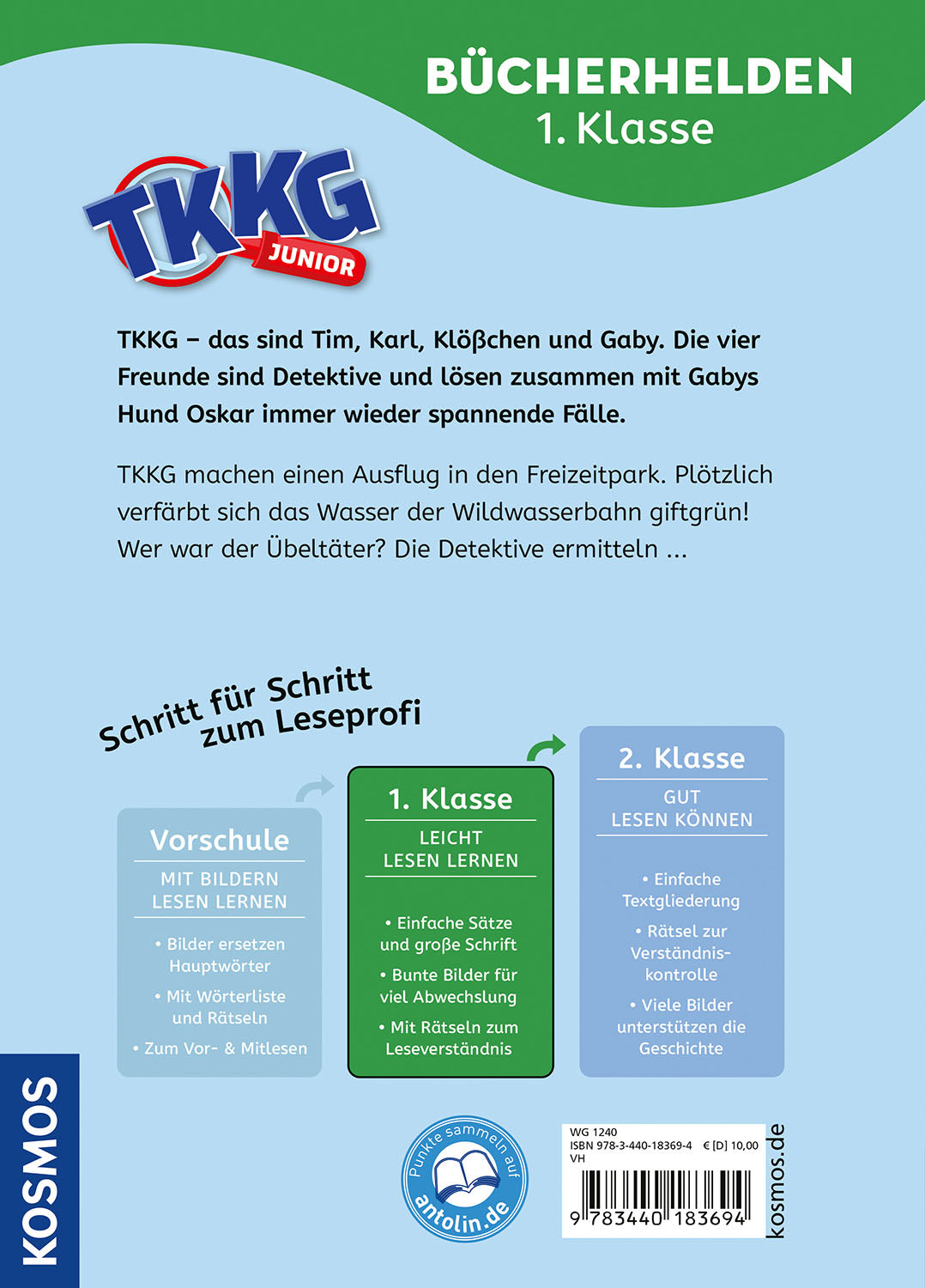 TKKG Junior, Bücherhelden 1. Klasse, Tatort Freizeitpark