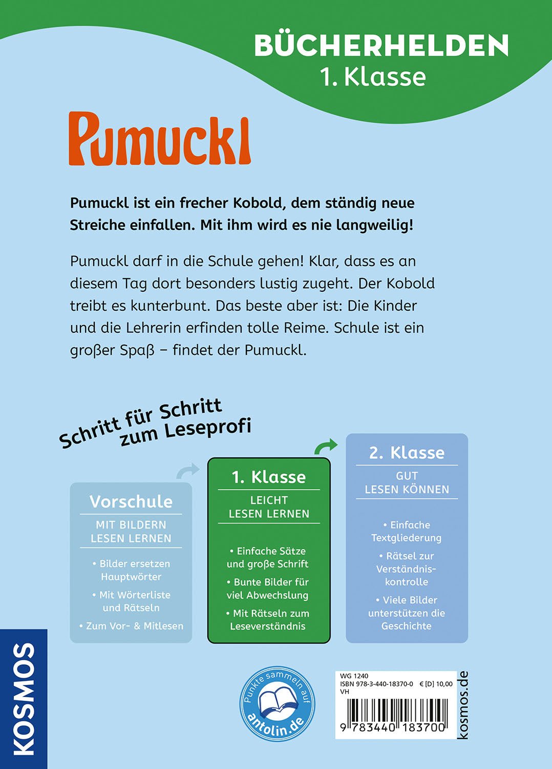 Pumuckl, Bücherhelden 1. Klasse, Pumuckl geht in die Schule