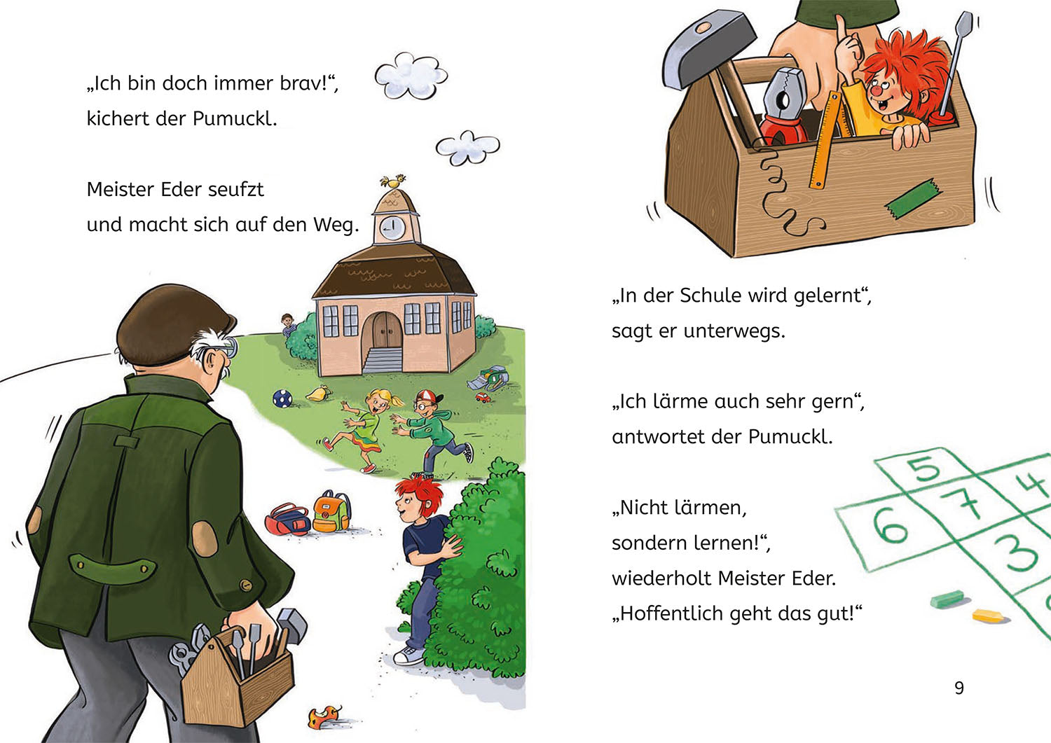 Pumuckl, Bücherhelden 1. Klasse, Pumuckl geht in die Schule