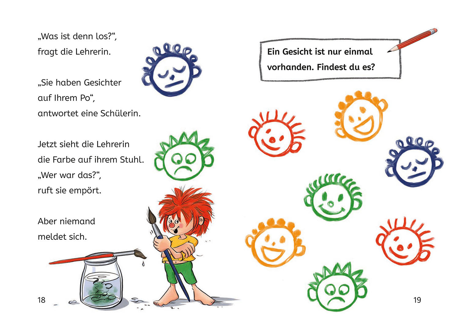 Pumuckl, Bücherhelden 1. Klasse, Pumuckl geht in die Schule