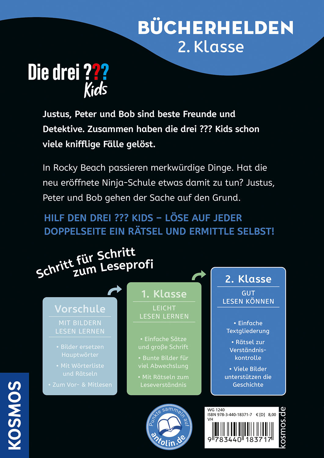 Die drei ??? Kids, Bücherhelden 2. Klasse, Vorsicht, Ninjas!