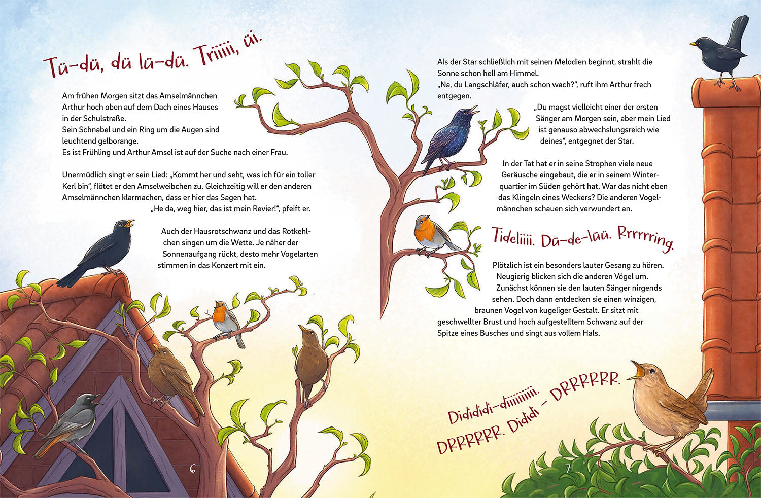 Arthur & Agathe Blackbird - Adventures at the Bird Feeder