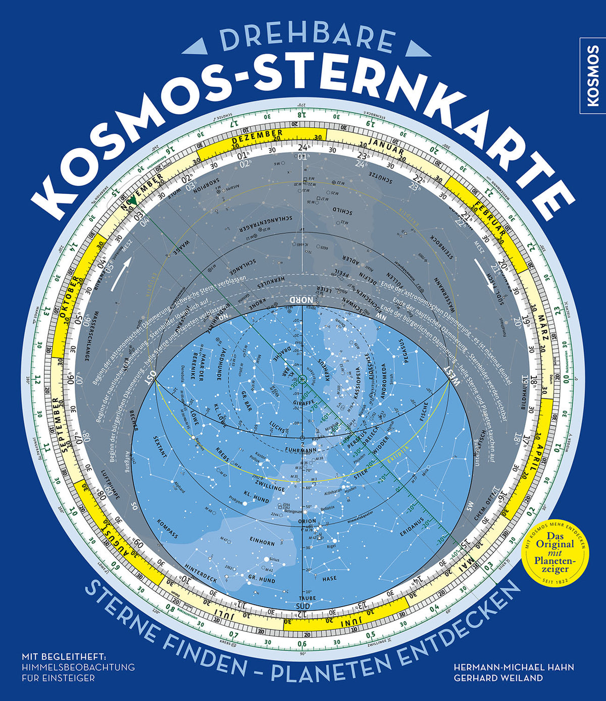 Drehbare Kosmos-Sternkarte