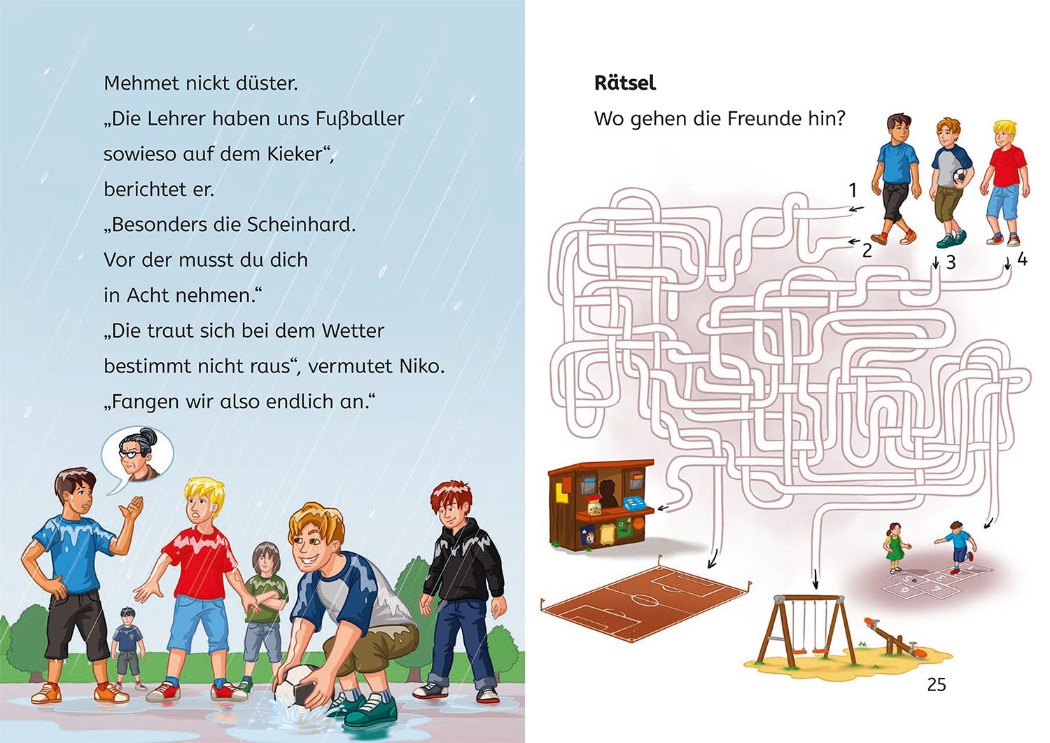 Teufelskicker, Bücherhelden 1. Klasse, Wer wagt, gewinnt