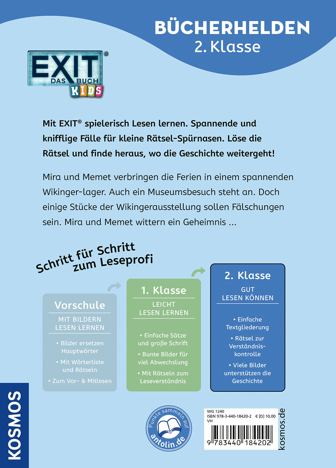 EXIT® - Das Buch Kids, Bücherhelden 2. Klasse, Gefährliche Ferien