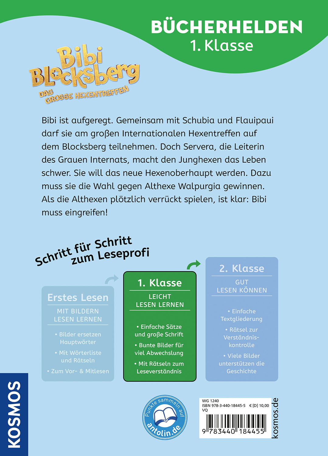 Bibi Blocksberg, Bücherhelden 1. Klasse, Das große Hexentreffen