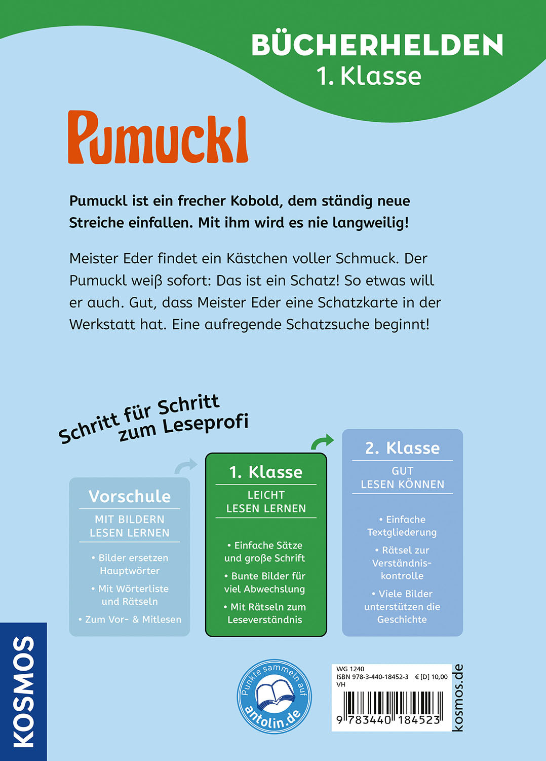 Pumuckl, Bücherhelden 1. Klasse, Pumuckl auf Schatzsuche