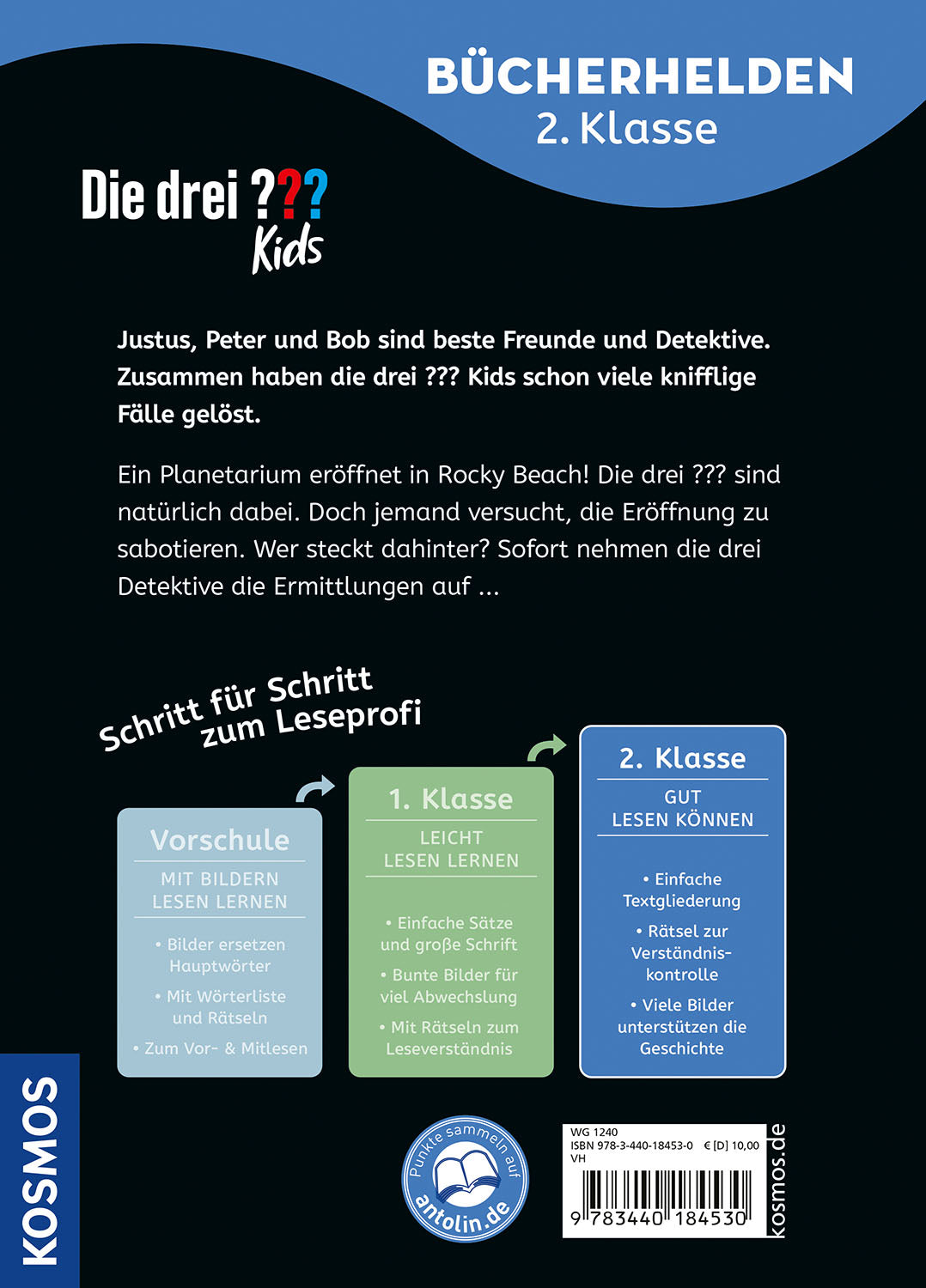 Die drei ??? Kids, Bücherhelden 2. Klasse, Planetarium in Gefahr