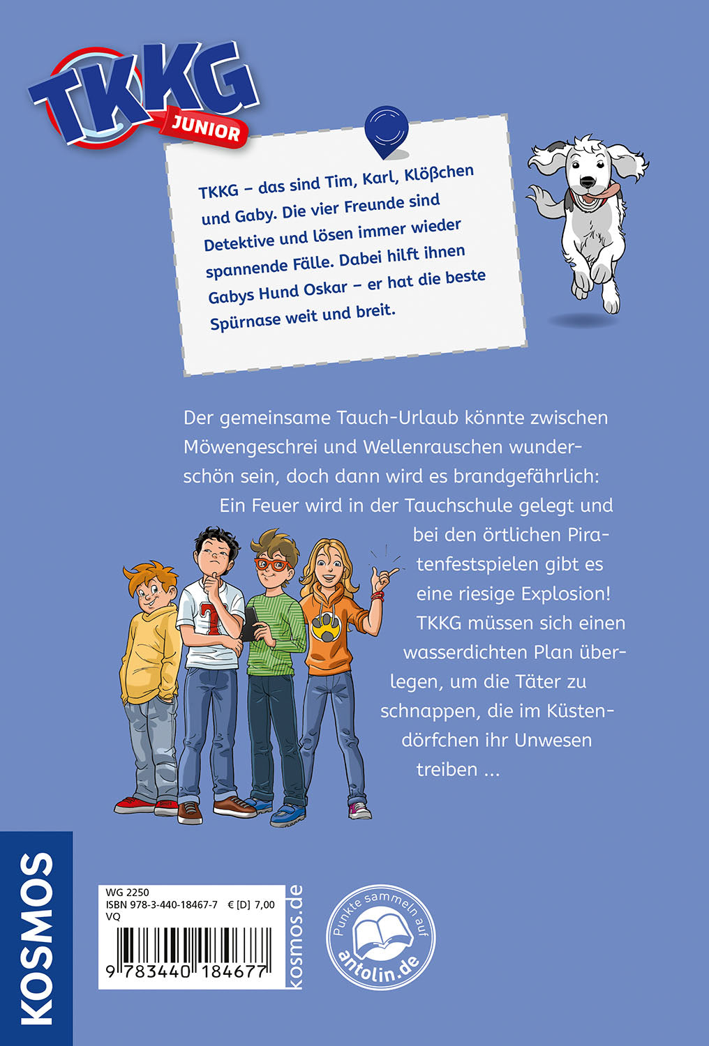 TKKG Junior, Detektive auf Tauchstation
