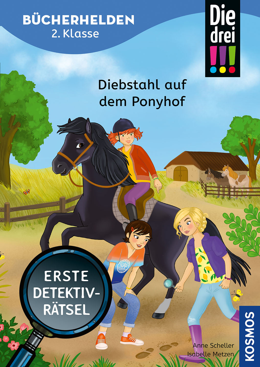The Three !!!, Book Heroes 2nd Grade, Theft at the Pony Farm