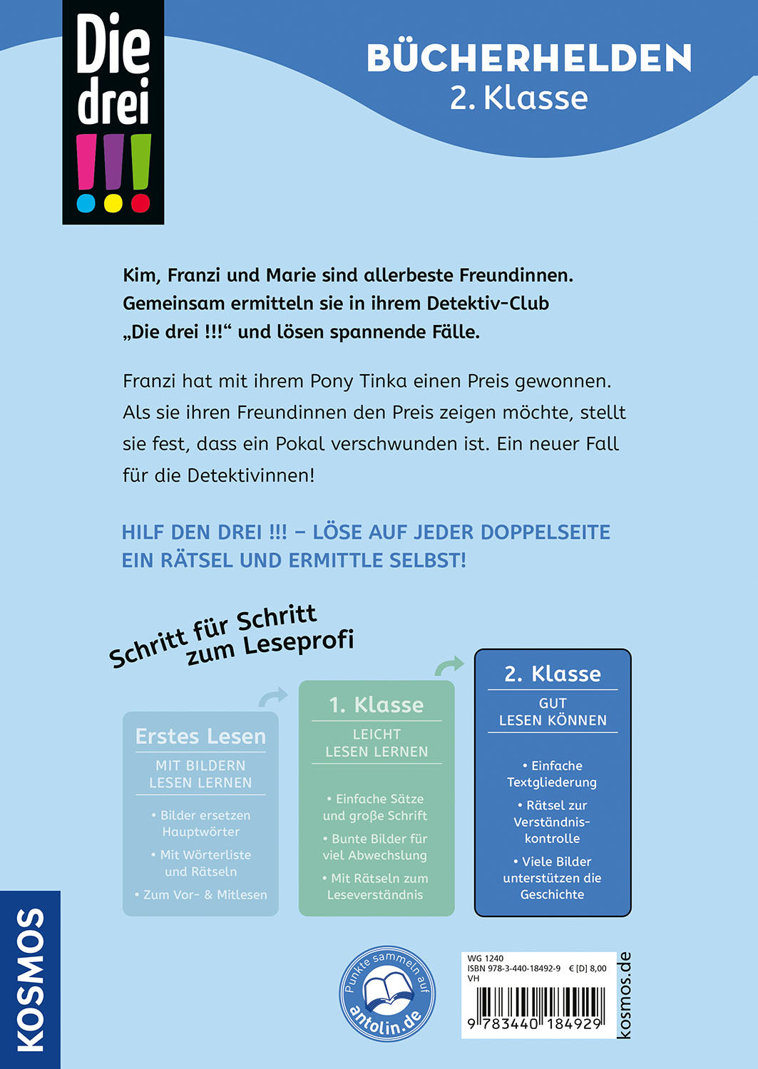 Die drei !!!, Bücherhelden 2. Klasse, Diebstahl auf dem Ponyhof