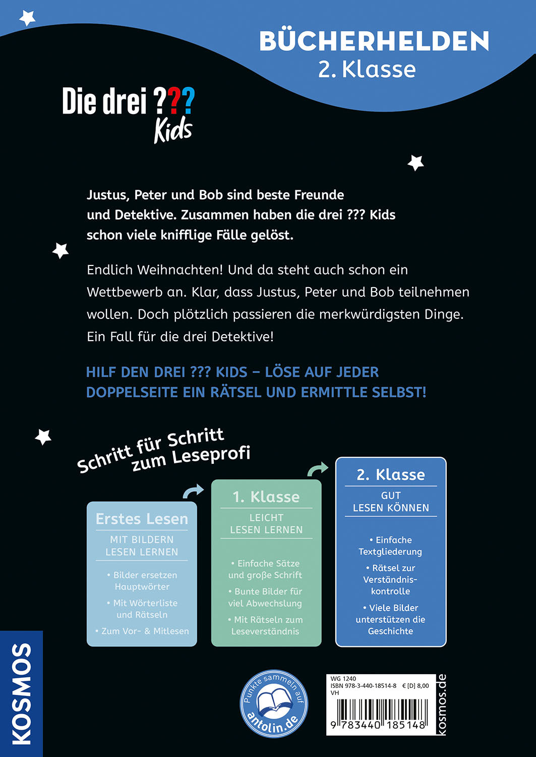 Die drei ??? Kids, Bücherhelden 2. Klasse, Die Weihnachtsräuber