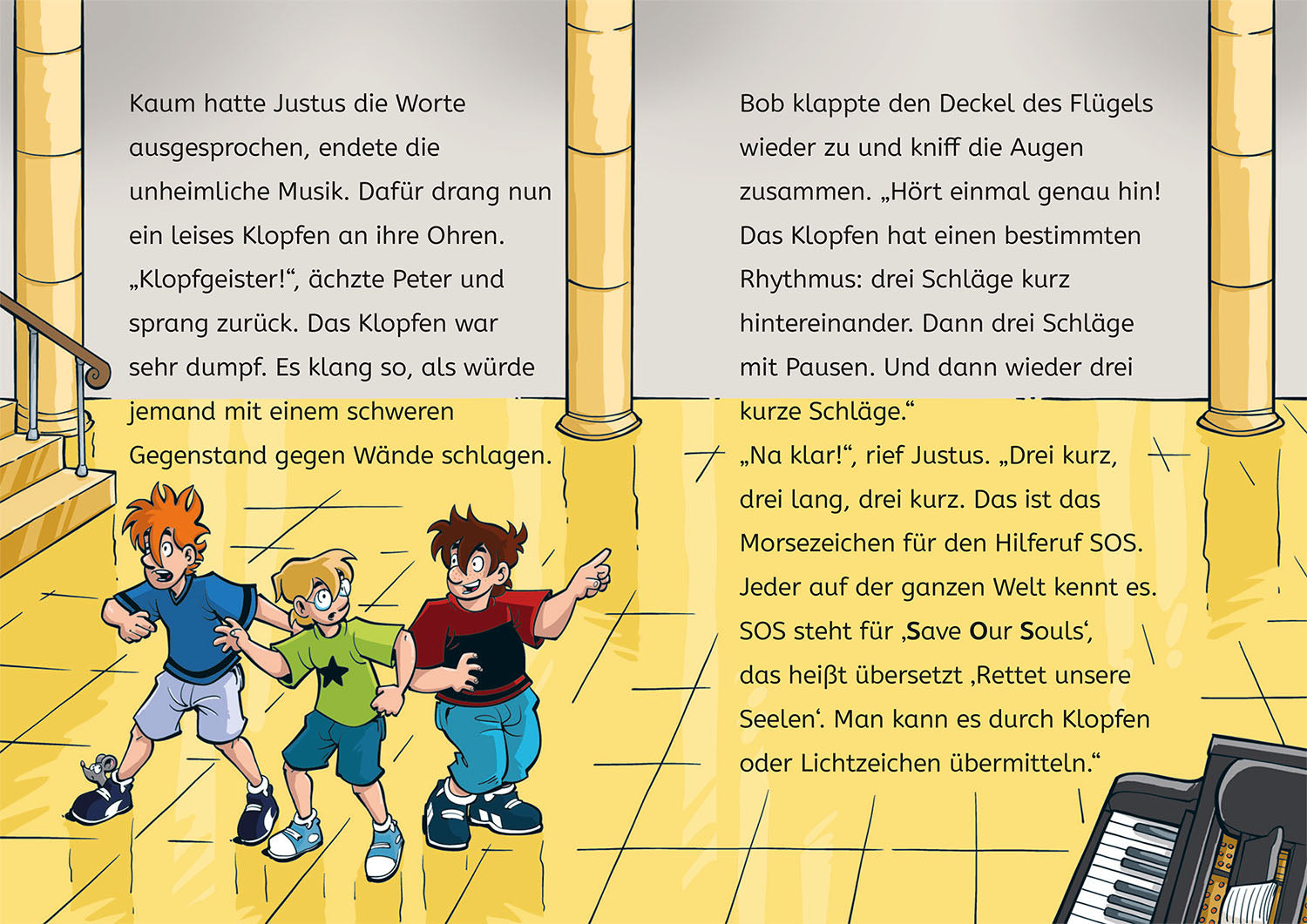 Die drei ??? Kids, Bücherhelden 2. Klasse, Geister in der Schule
