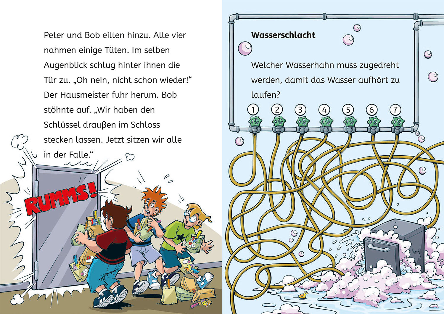 Die drei ??? Kids, Bücherhelden 2. Klasse, Geister in der Schule