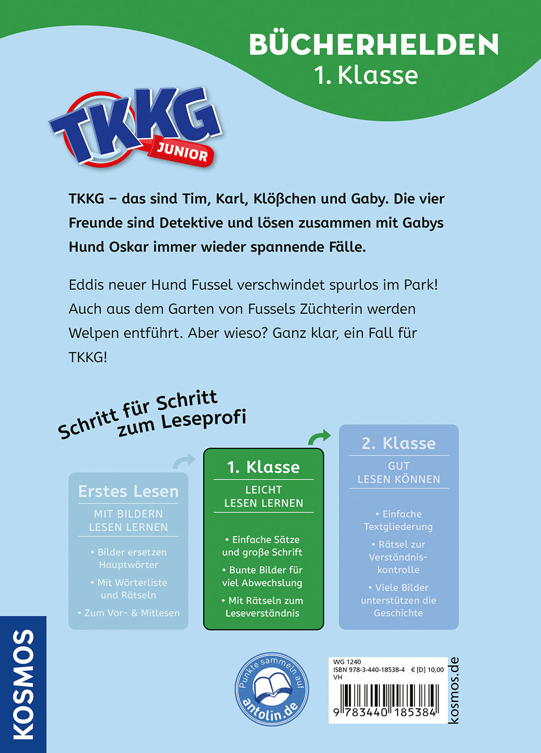 TKKG Junior, Bücherhelden 1. Klasse, Hilfe für die Welpen
