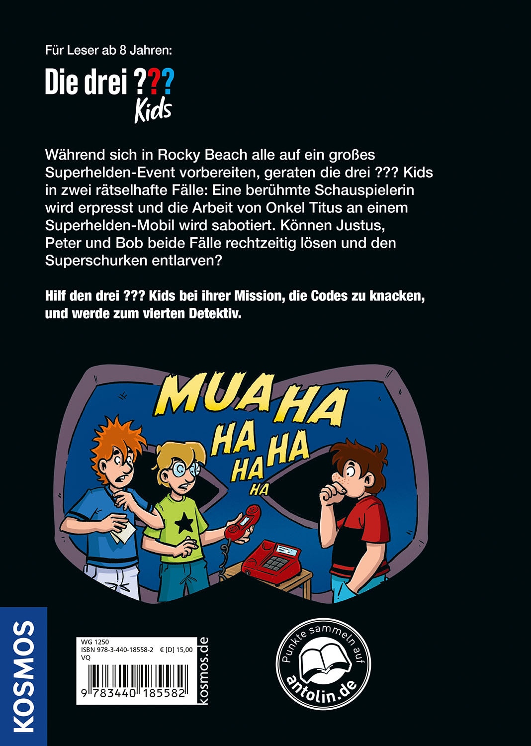 Die drei ??? Kids, Mission Superhelden-Code