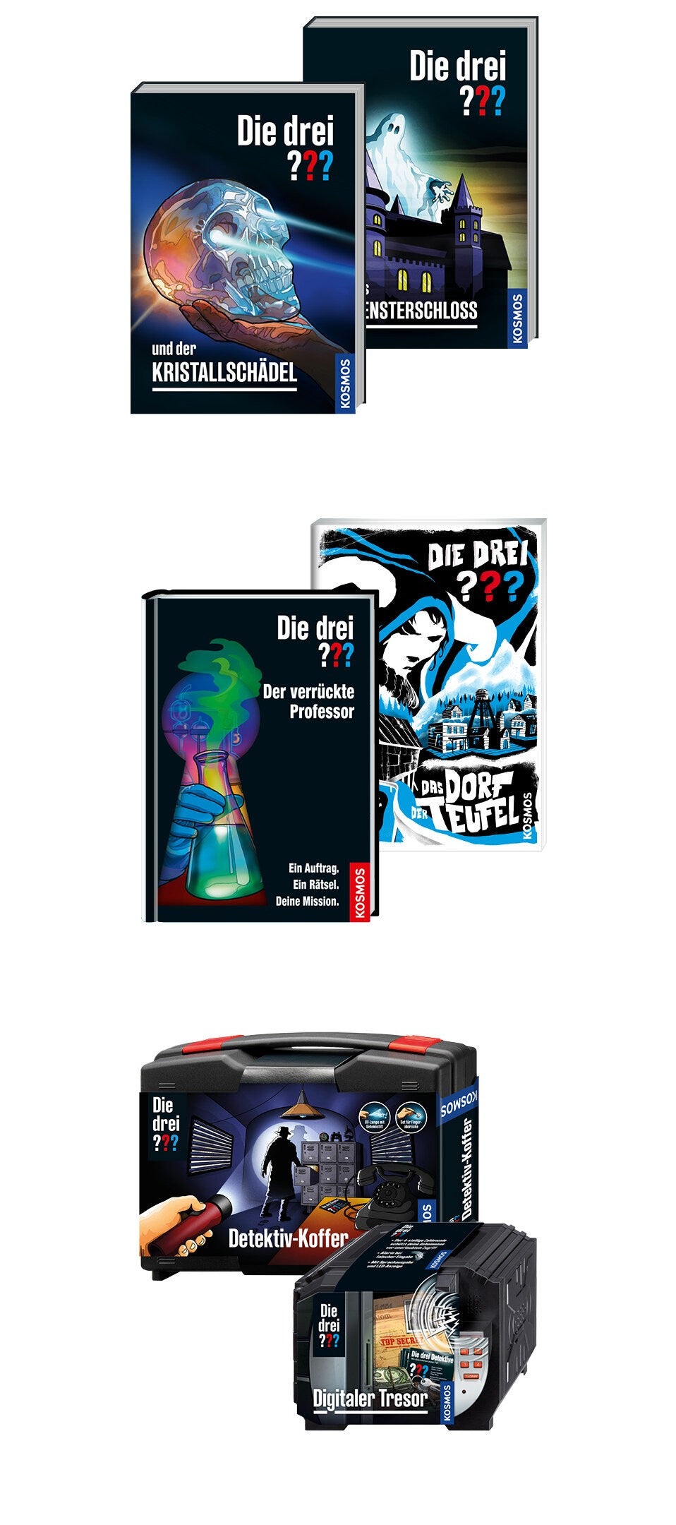 Die drei ??? und die schwarze Rose Banner