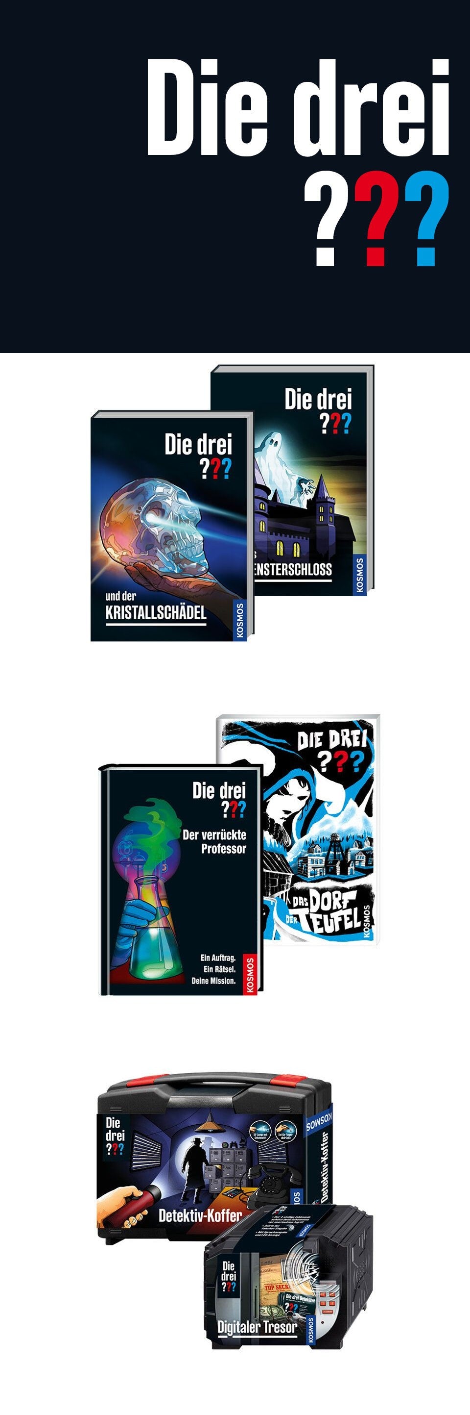 Die drei ??? Die weiße Gefahr Banner