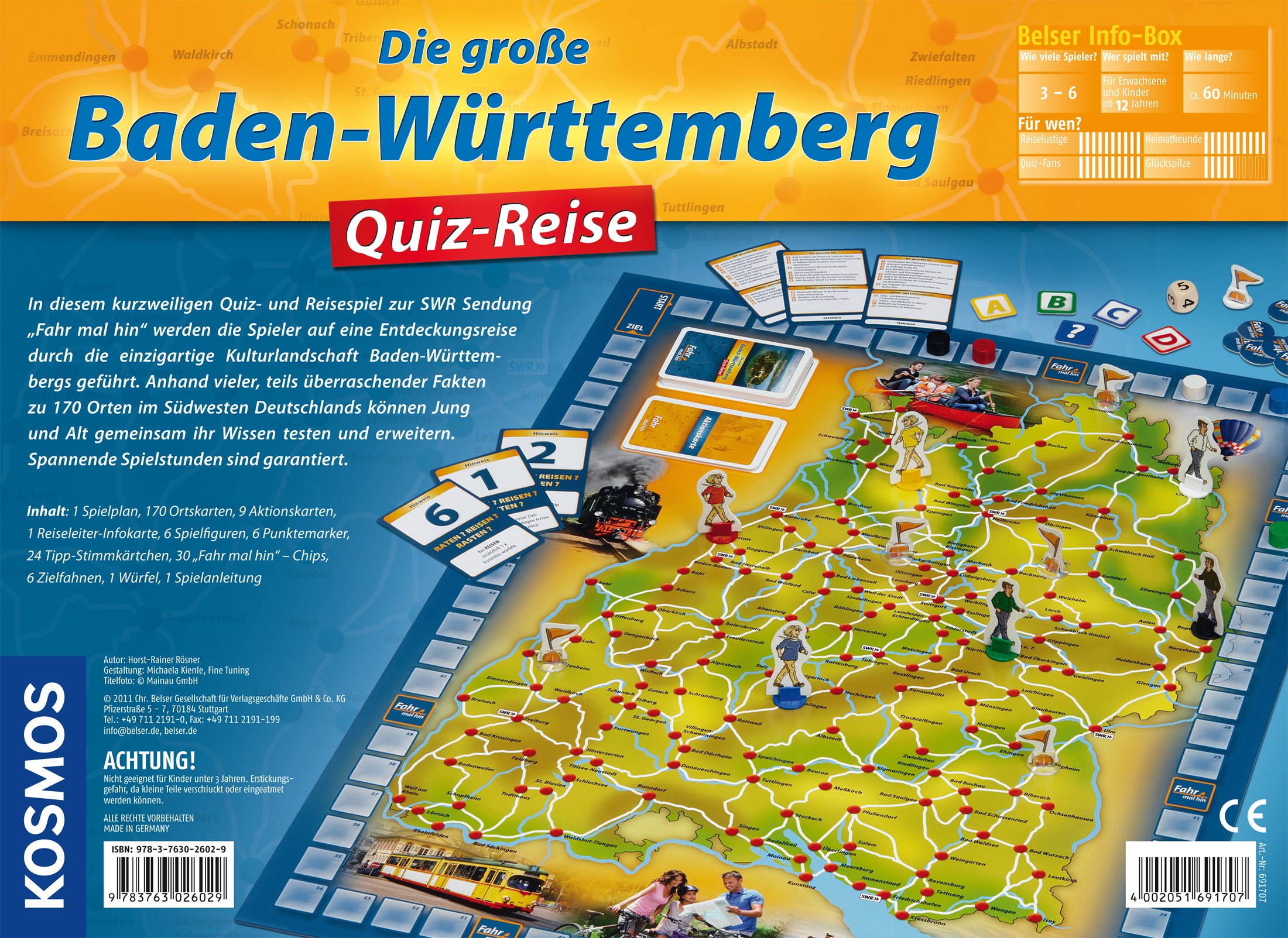KOSMOS Die große Baden-Württemberg Quiz-Reise
