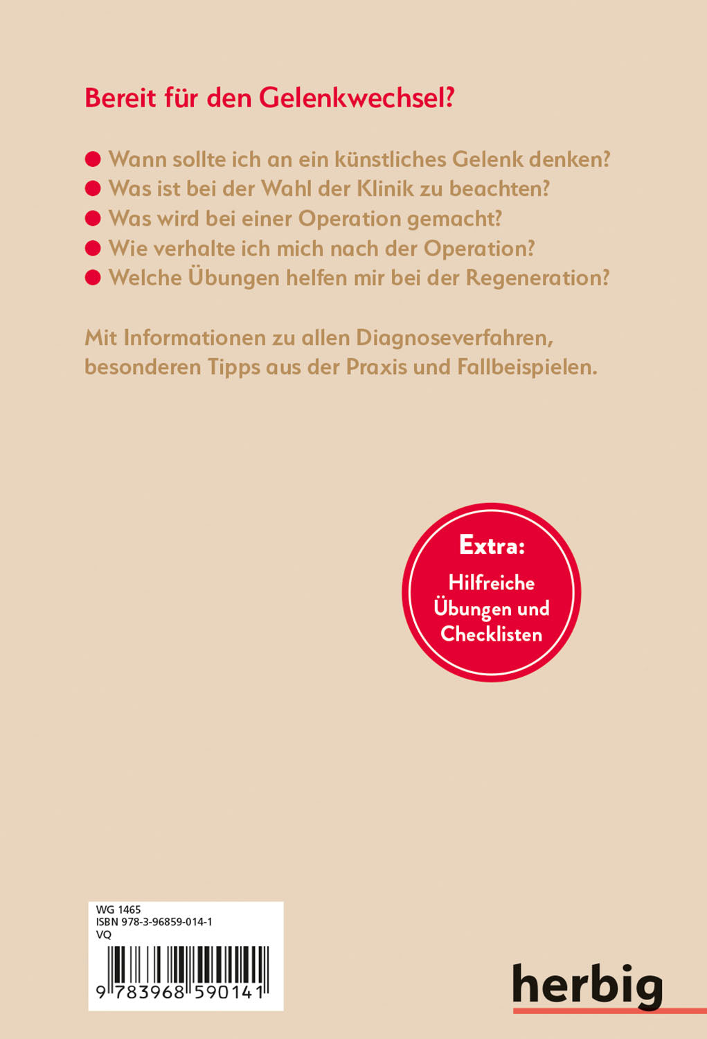 Fokus neues Gelenk