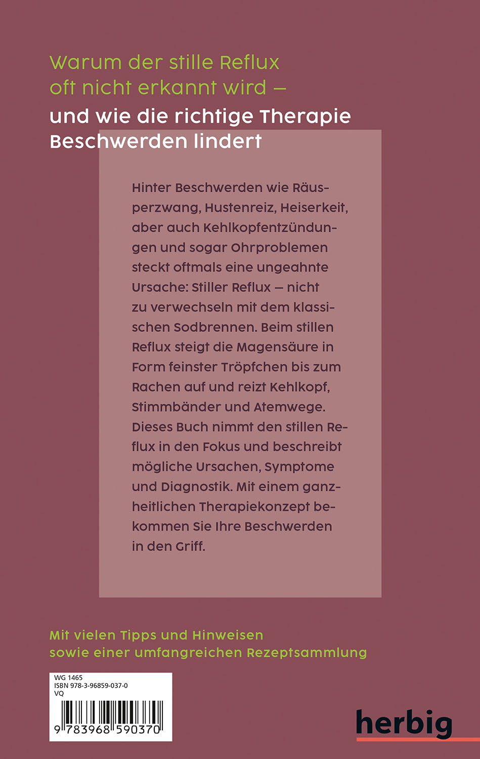 Das hilft beim stillen Reflux
