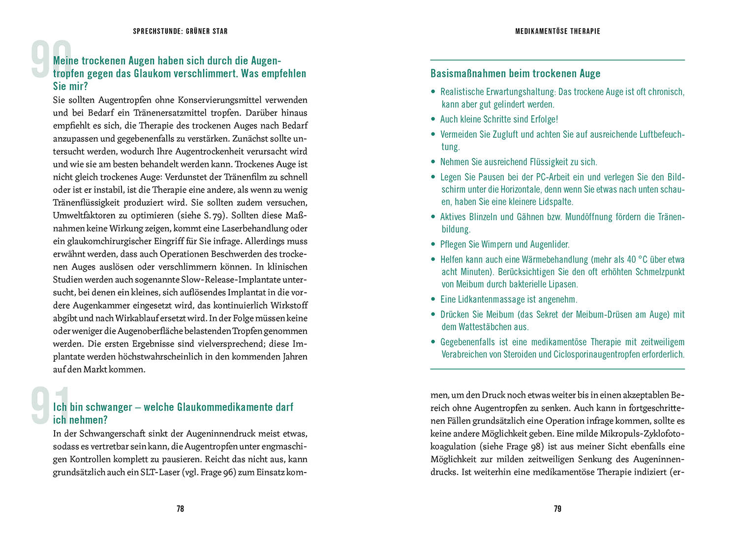 In der Sprechstunde: Grüner Star; Erkennen - verstehen - behandeln