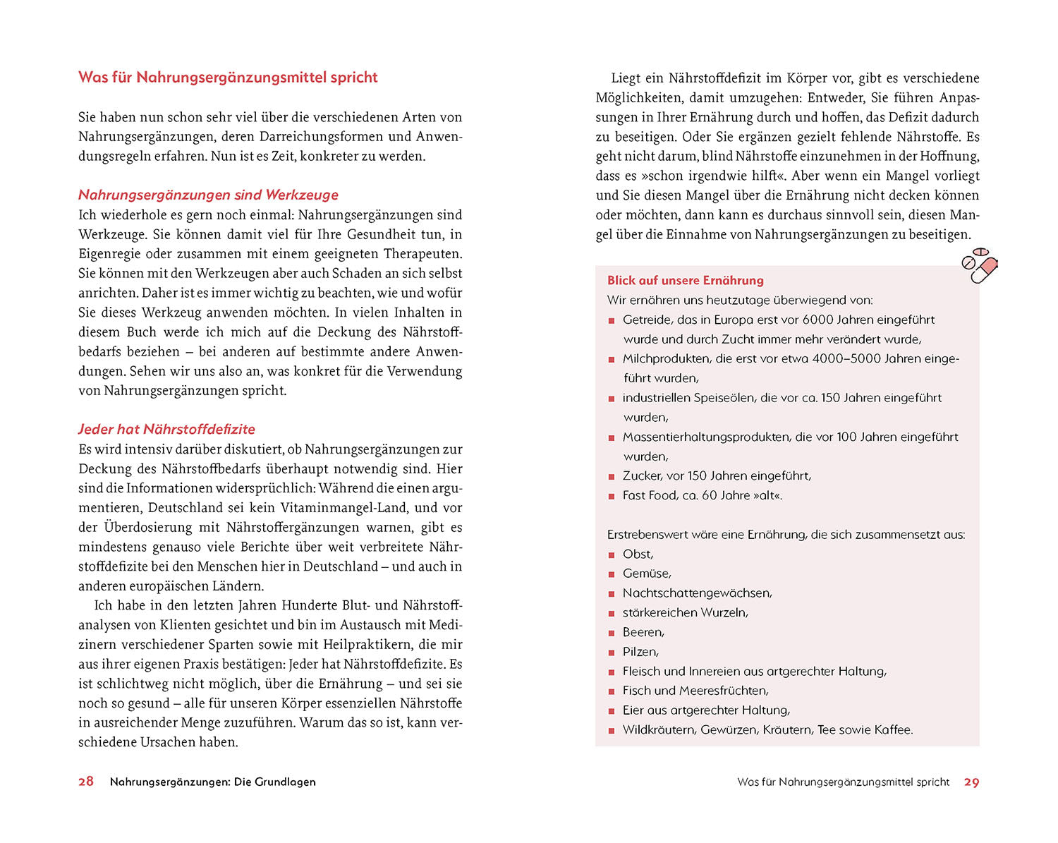 Faktencheck Nahrungsergänzungsmittel